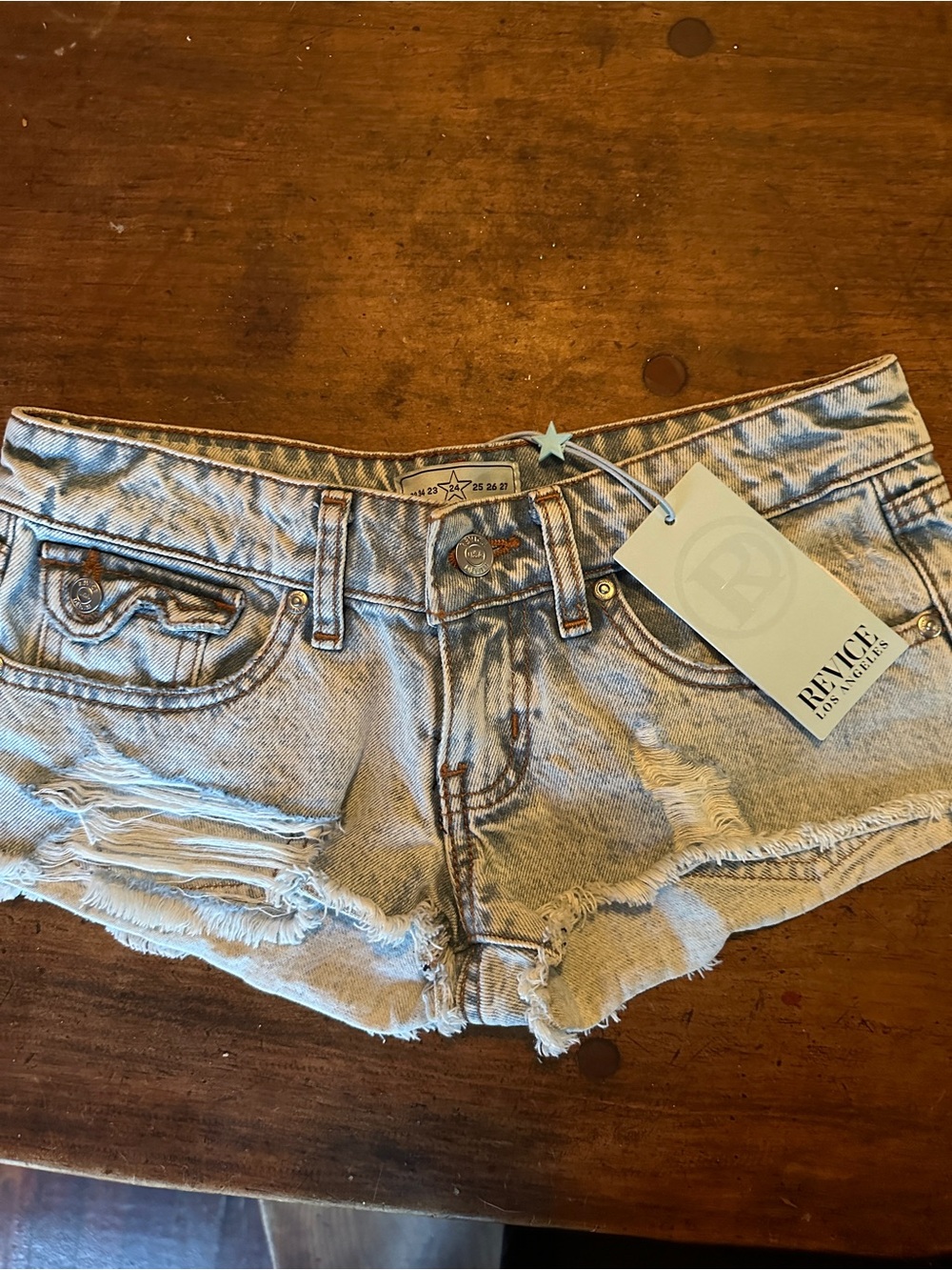 NWT revice denim shorts